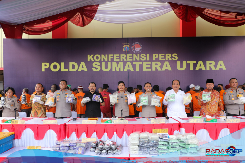 160 Kg Sabu dan Ribuan Pil Ekstasi Disita, Polda Sumut Tegaskan Perang Terhadap Narkoba
